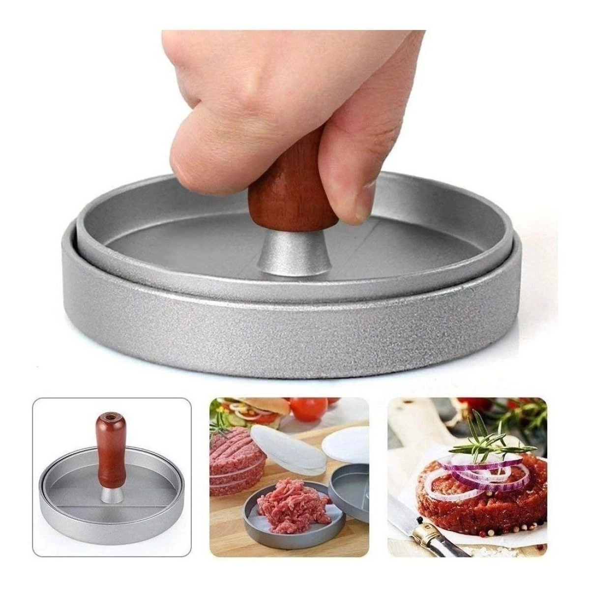 Molde Hamburguer Metal 6585 Kehome