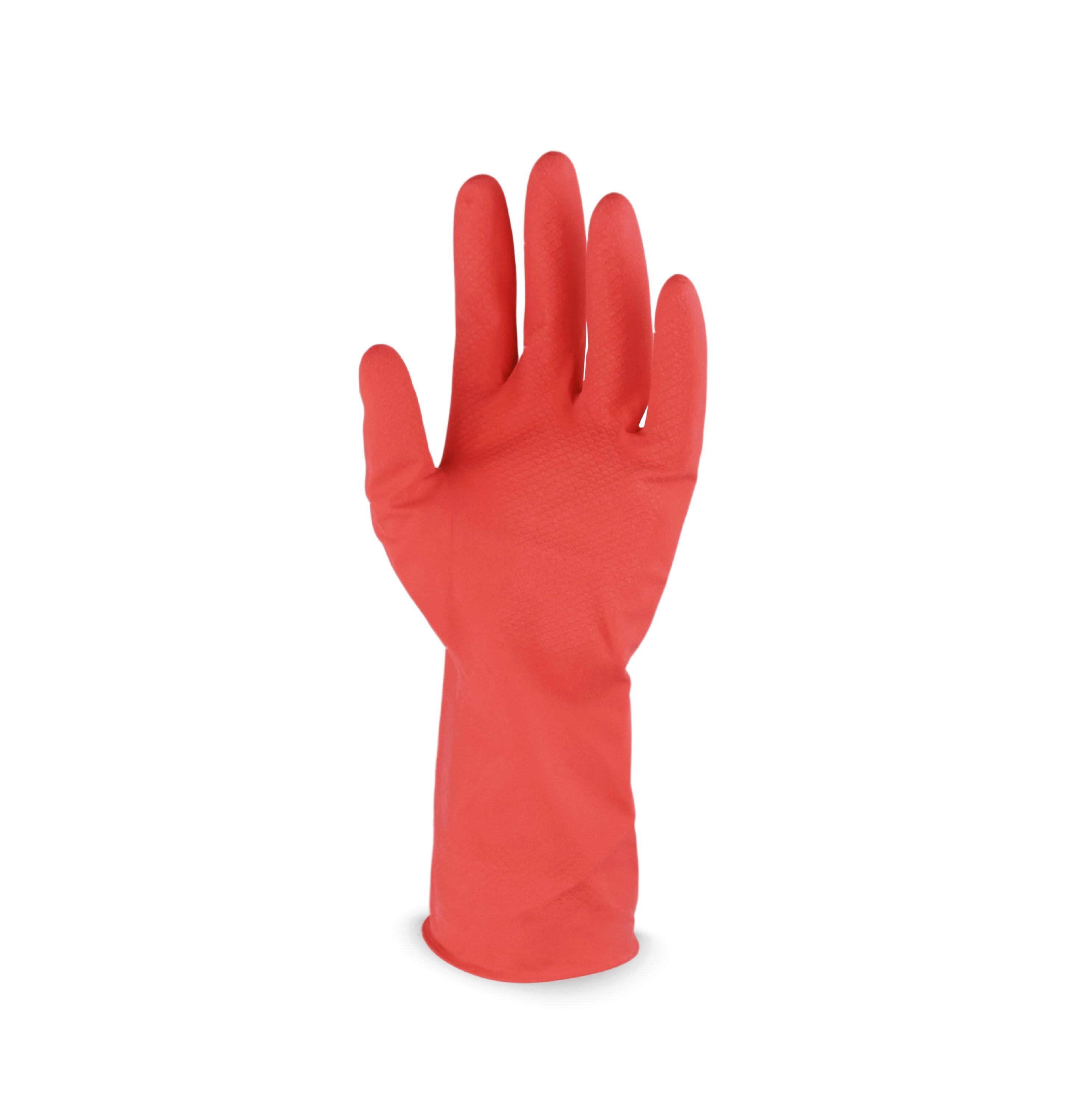 Luva Vabene Latex Multiuso Premium Vermelha Med