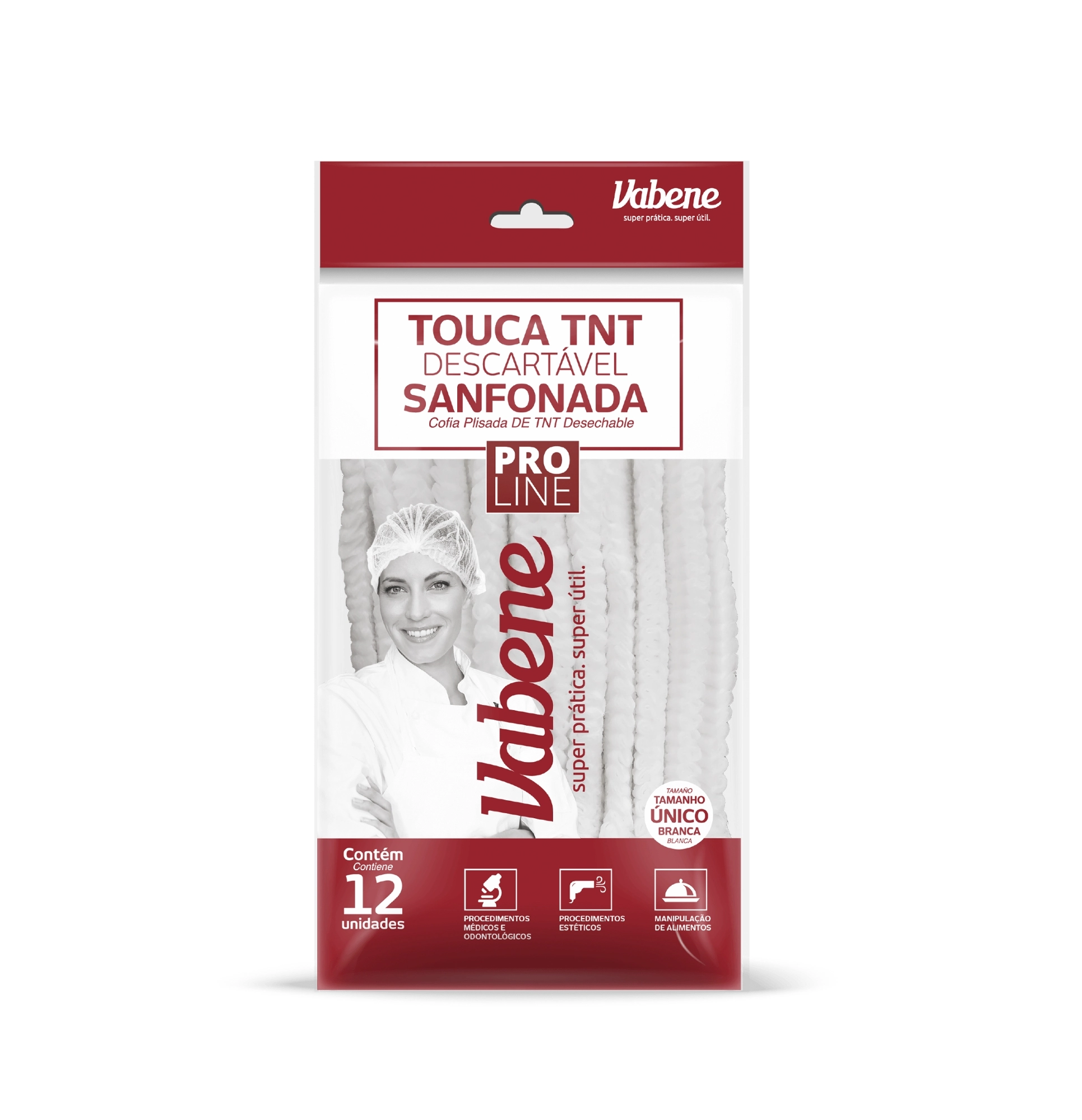 Touca Vabene Sanfonada Tnt C/12