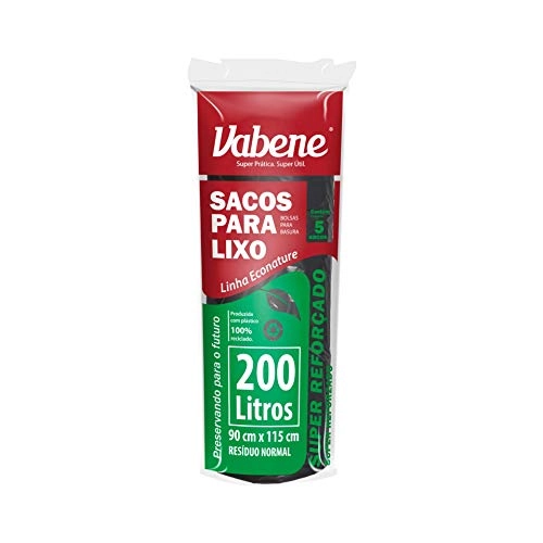 Saco Lixo Vabene 200lt Pr C/5