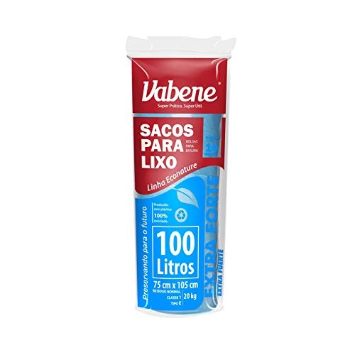 Saco Lixo Vabene 100lt Az C/10