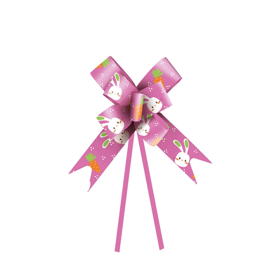 Laco Pronto Vida De Coelho Rosa 18mm 10un 18400210 Cromus