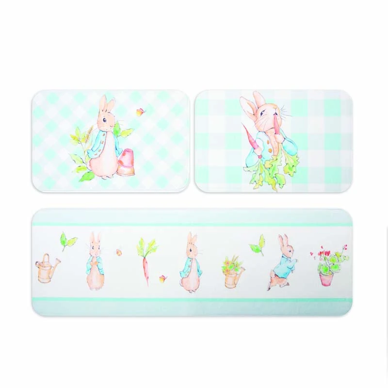 Kit Cozinha Peter Rabbit Azc Bco 3pcs 1025094 Cromus
