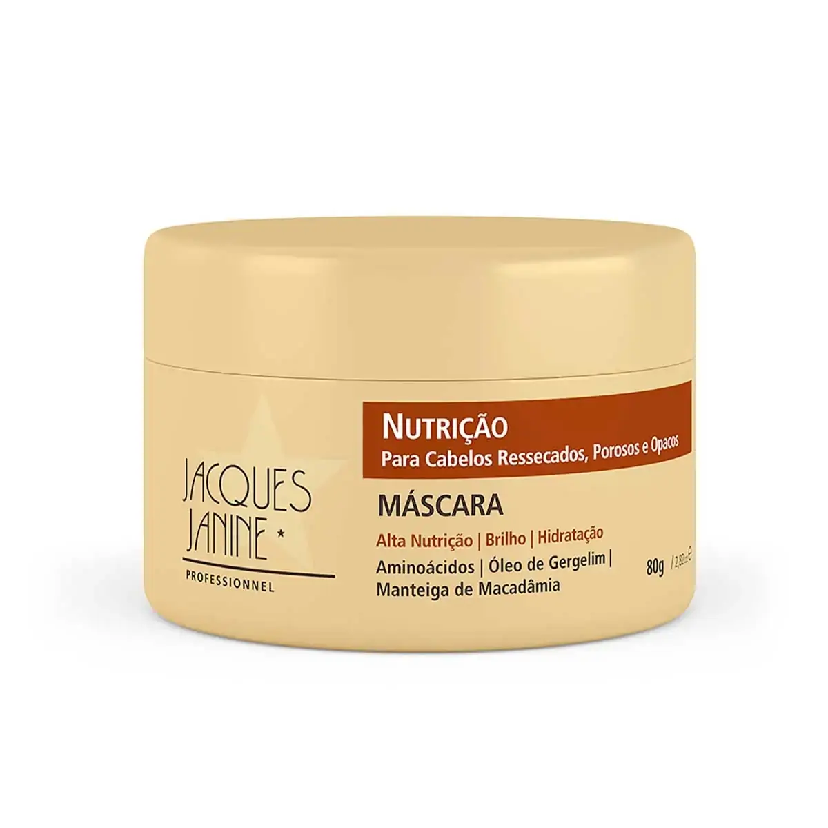 Creme/mascara Tratamento Jacques Janine Fortificante 80g
