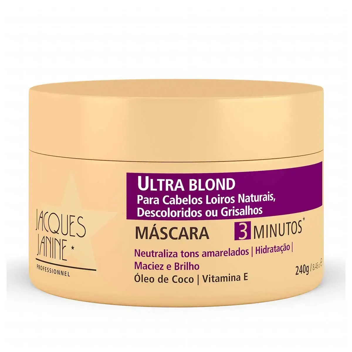 Mascara Jacques Jan 80g Ultra Blond
