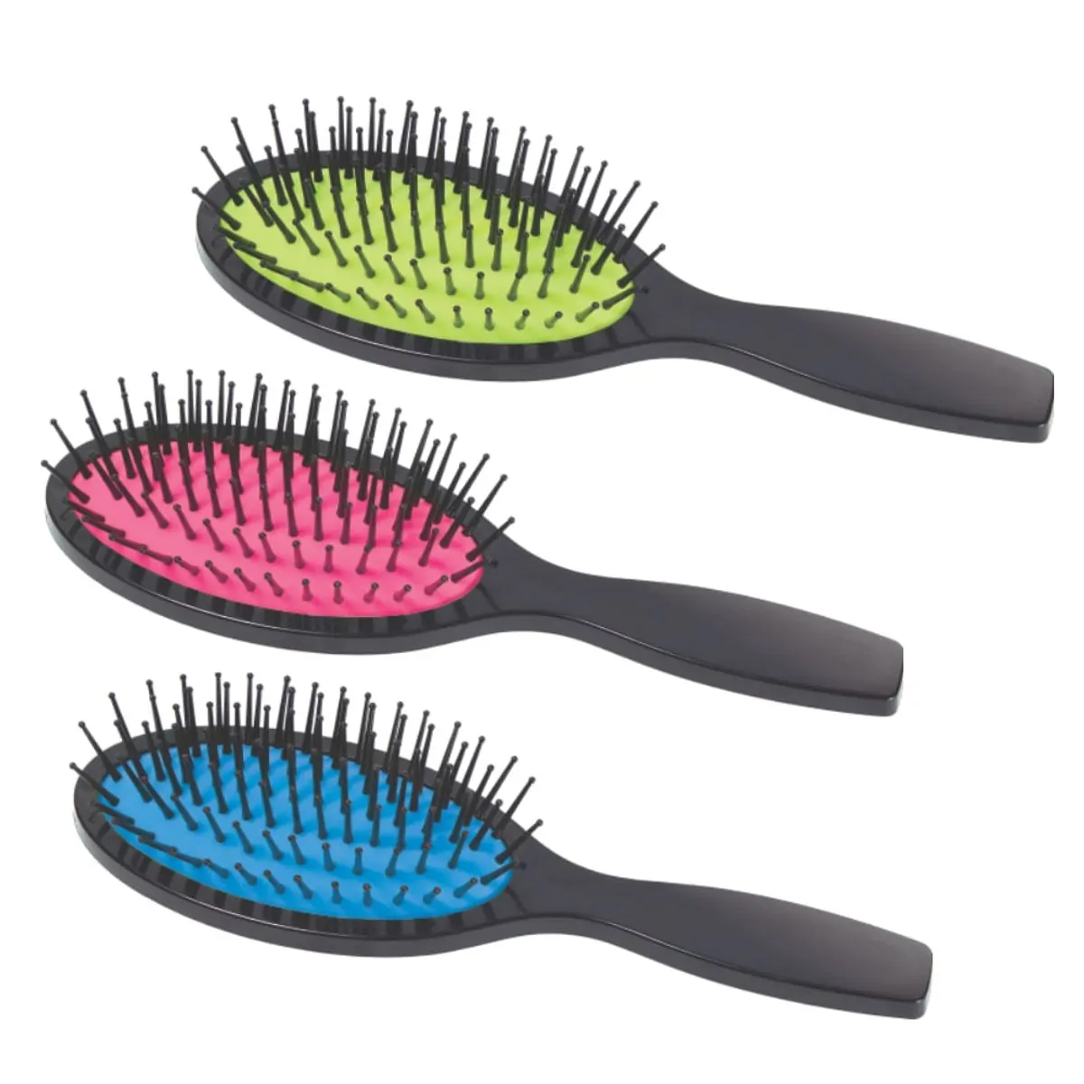 ESCOVA DE CABELO MAGIC COLORS BLACK - OVAL