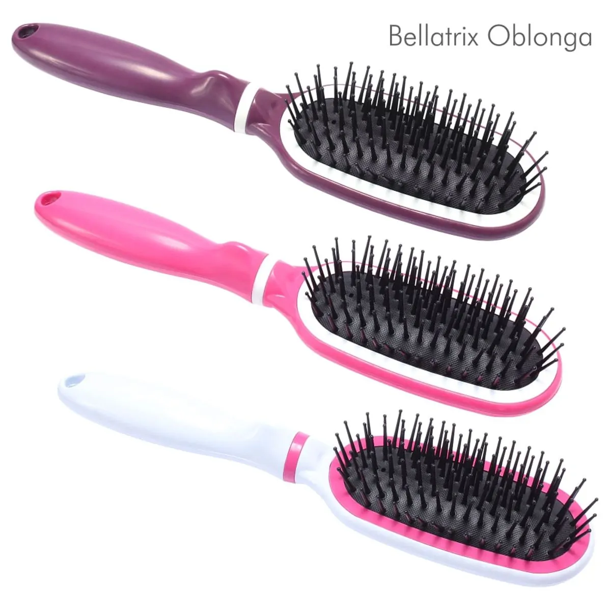 Escova De Cabelo Corpus Linha Bellatriz Raquete Oblonga Ref 231