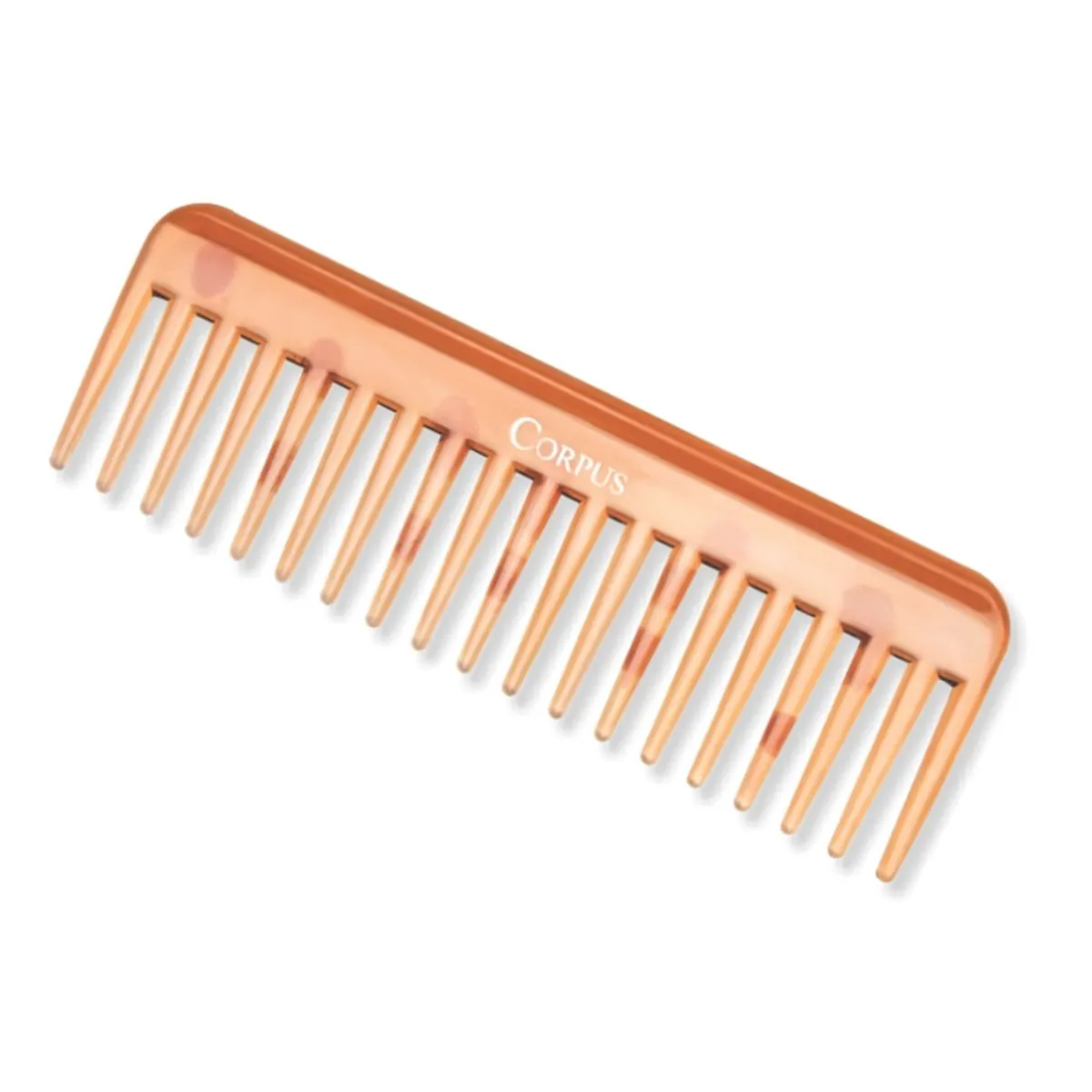 Pente P/cabelo Corpus Tartaruga Dentes Largos