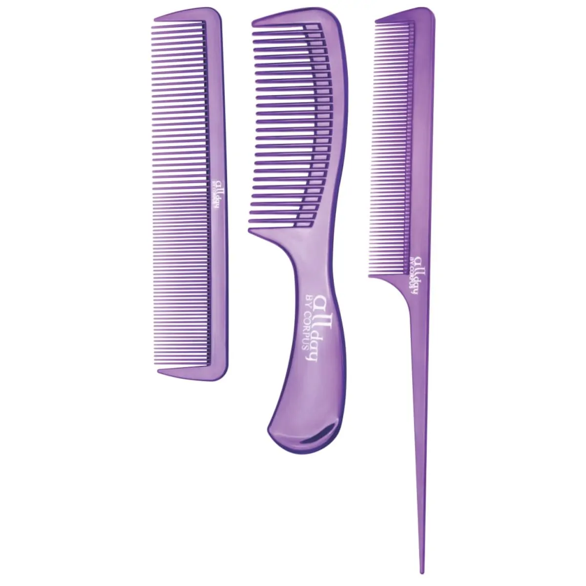 Pente P/ Cabelo Allady Para Familia C/3
