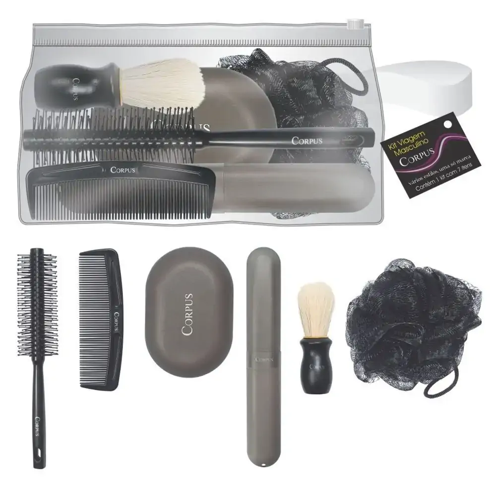 Kit Viagem Masculino Corpus