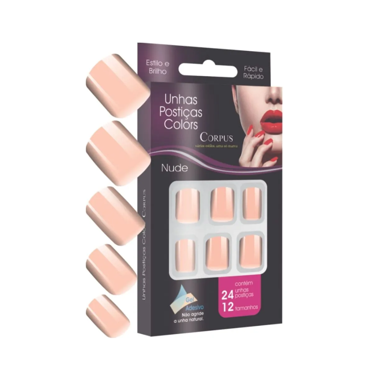 Unhas Ades.corpus Color Nude 24/1un