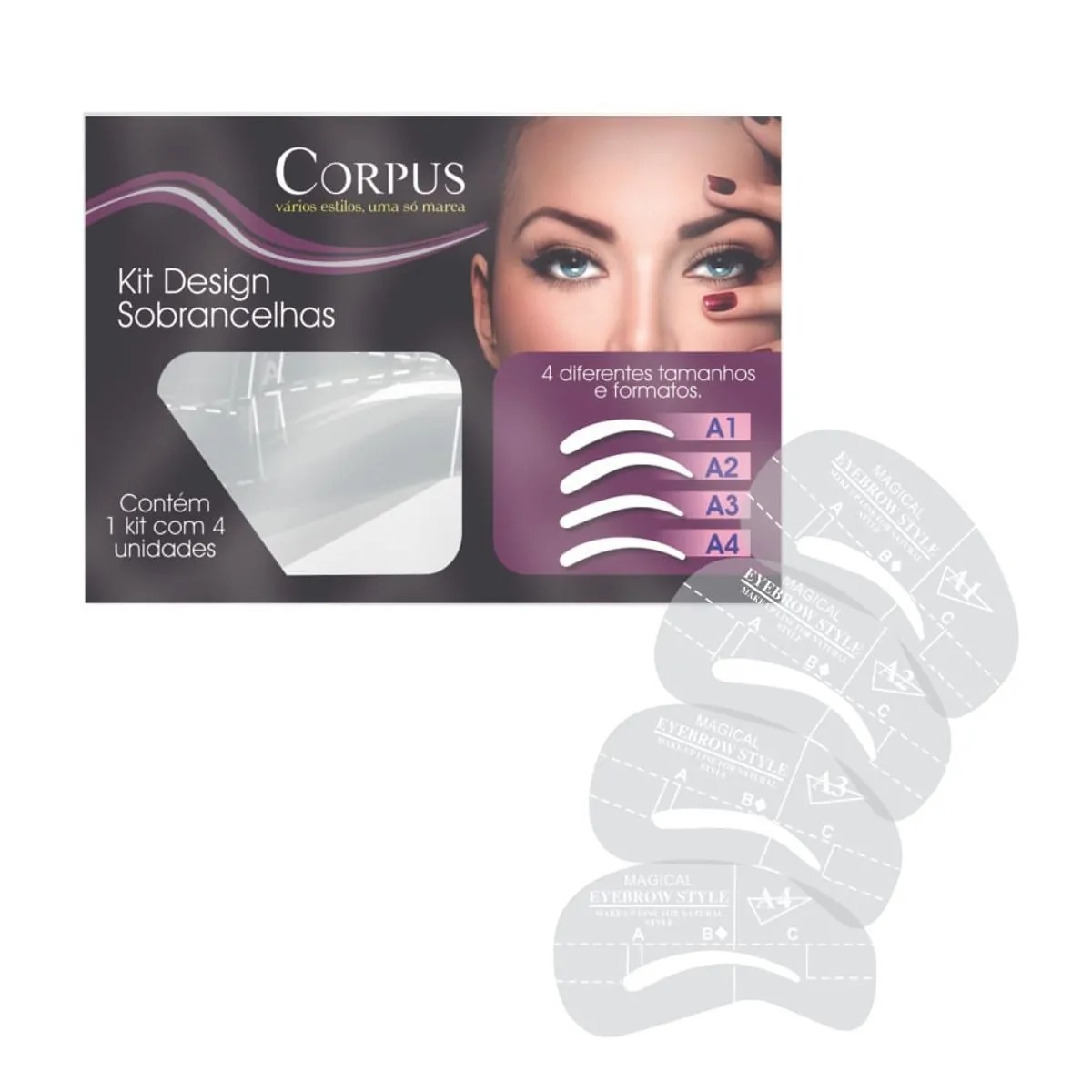 Kit Corpus Design Sobrancelhas