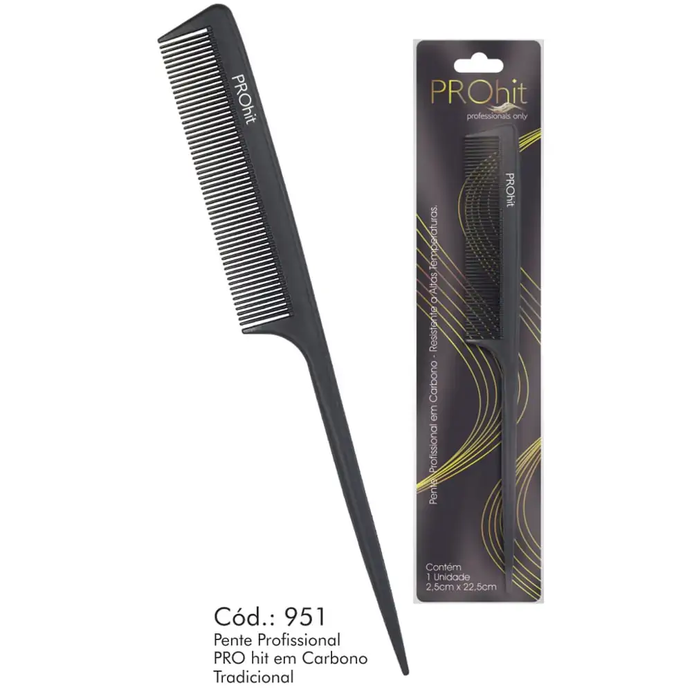 Pente Prohit Prof. Carbono Trad. Ref 951 1un