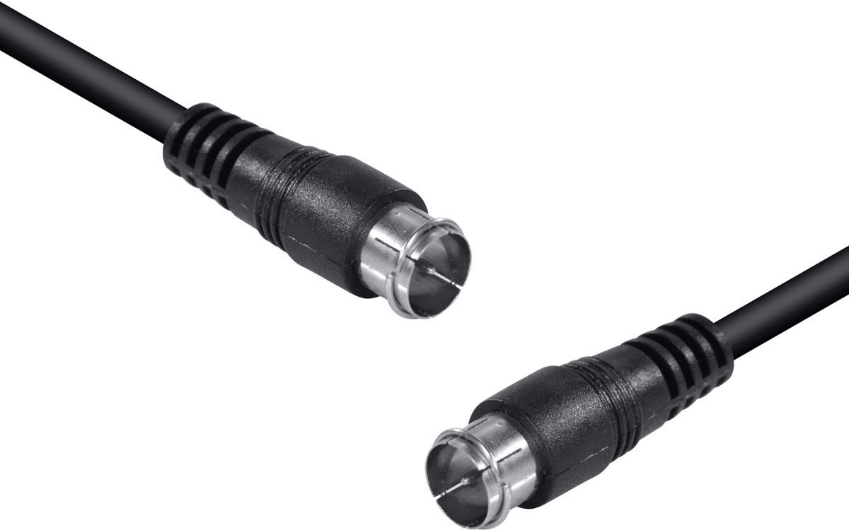 Cabo Coaxial F Macho X F Macho 2 Metros Para Antena Cf+f-2