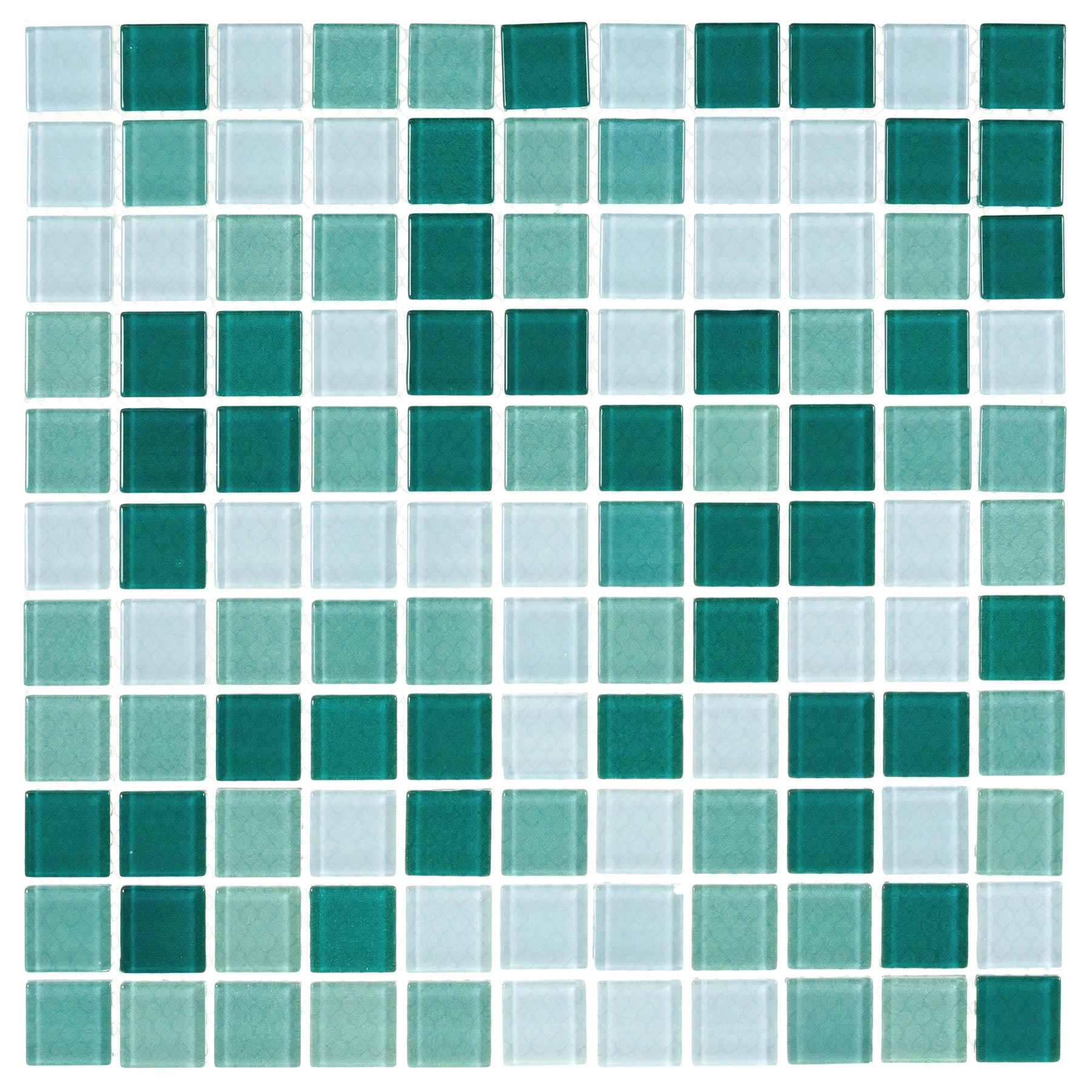 Pastilha Esmeralda 30x30cm Vidro Real