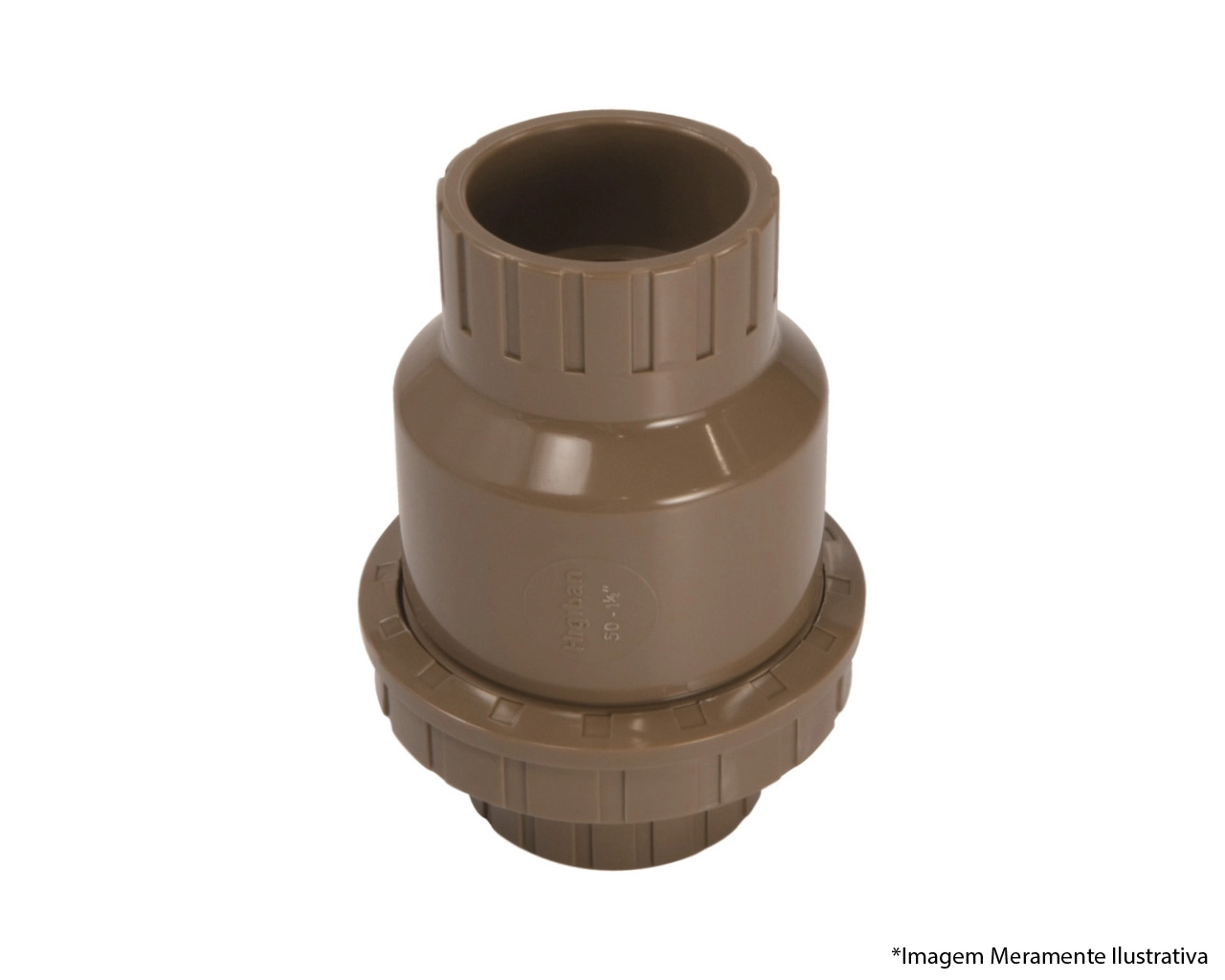 Valvula Retencao Sold Pvc Higiban 50mm