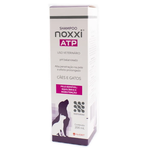 Shampoo para Cães e Gatos Avert Noxxi ATP 200ml