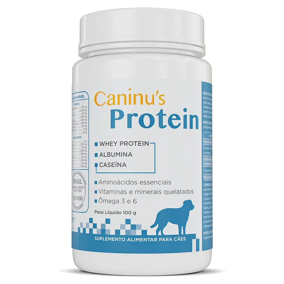 Caninus Protein Suplemento para Cães 100 g