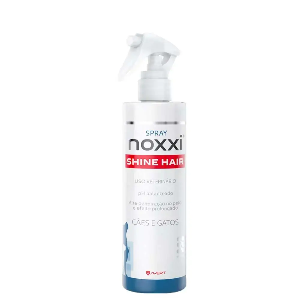 Spray Avert Noxxi Shine Hair Para Cães E Gatos 200ml