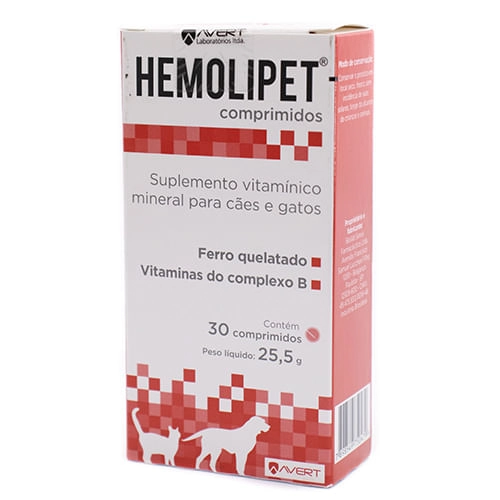 Hemolipet 30 Comprimidos Avert