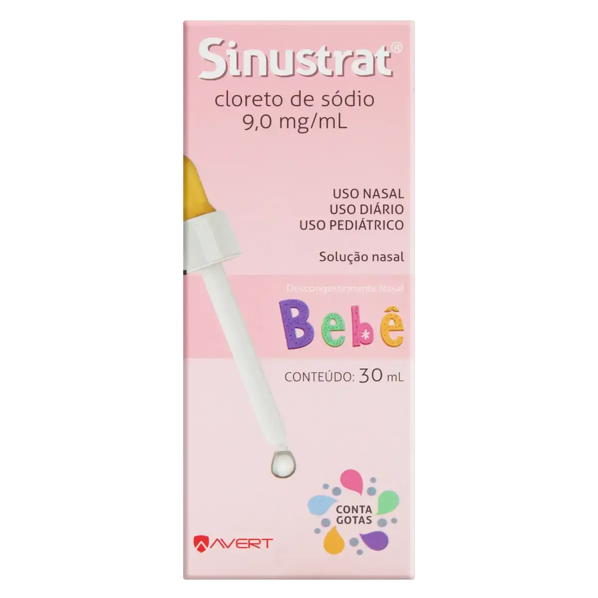 Sinustrat Avert Bebê Caixa 30ml Solução Nasal