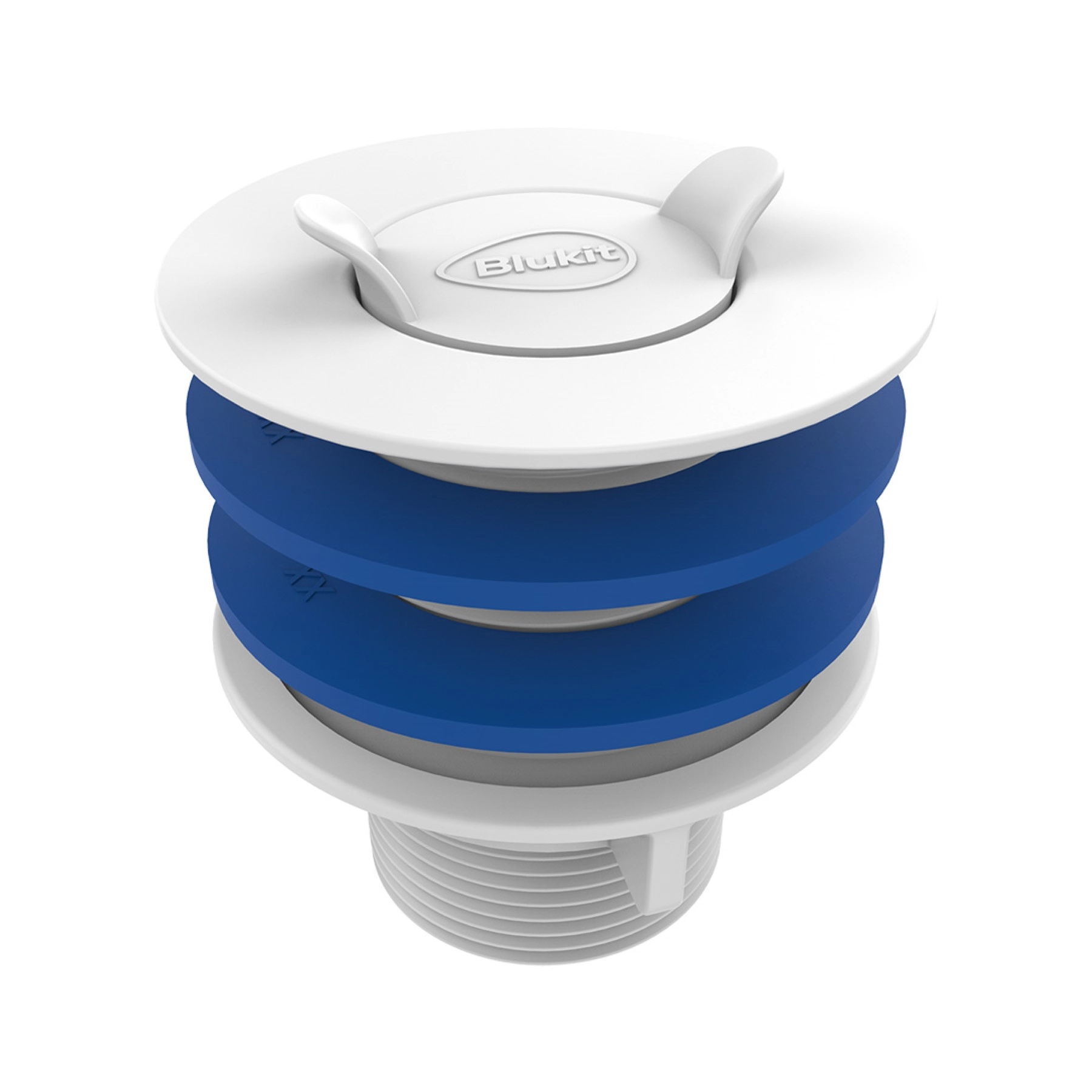 Válvula para Tanque 1.1/4" PP Branco Blukit