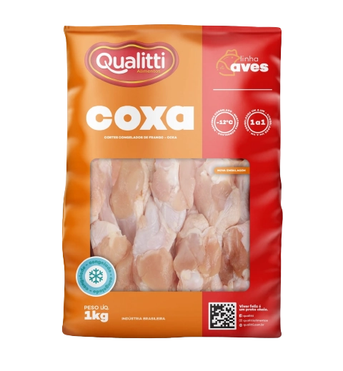 Coxa Frango Qualltti 1kg Cong Iqf