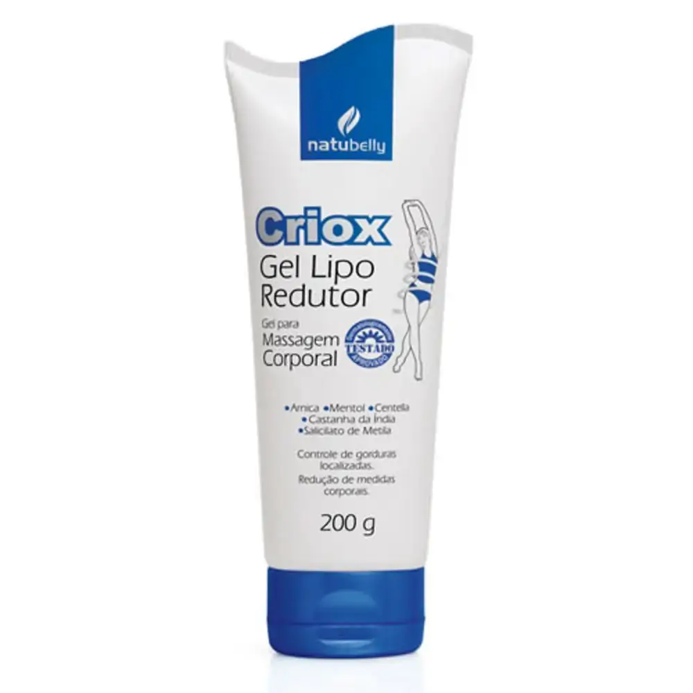 Gel Lipo Redutor Criox Natubelly 200g
