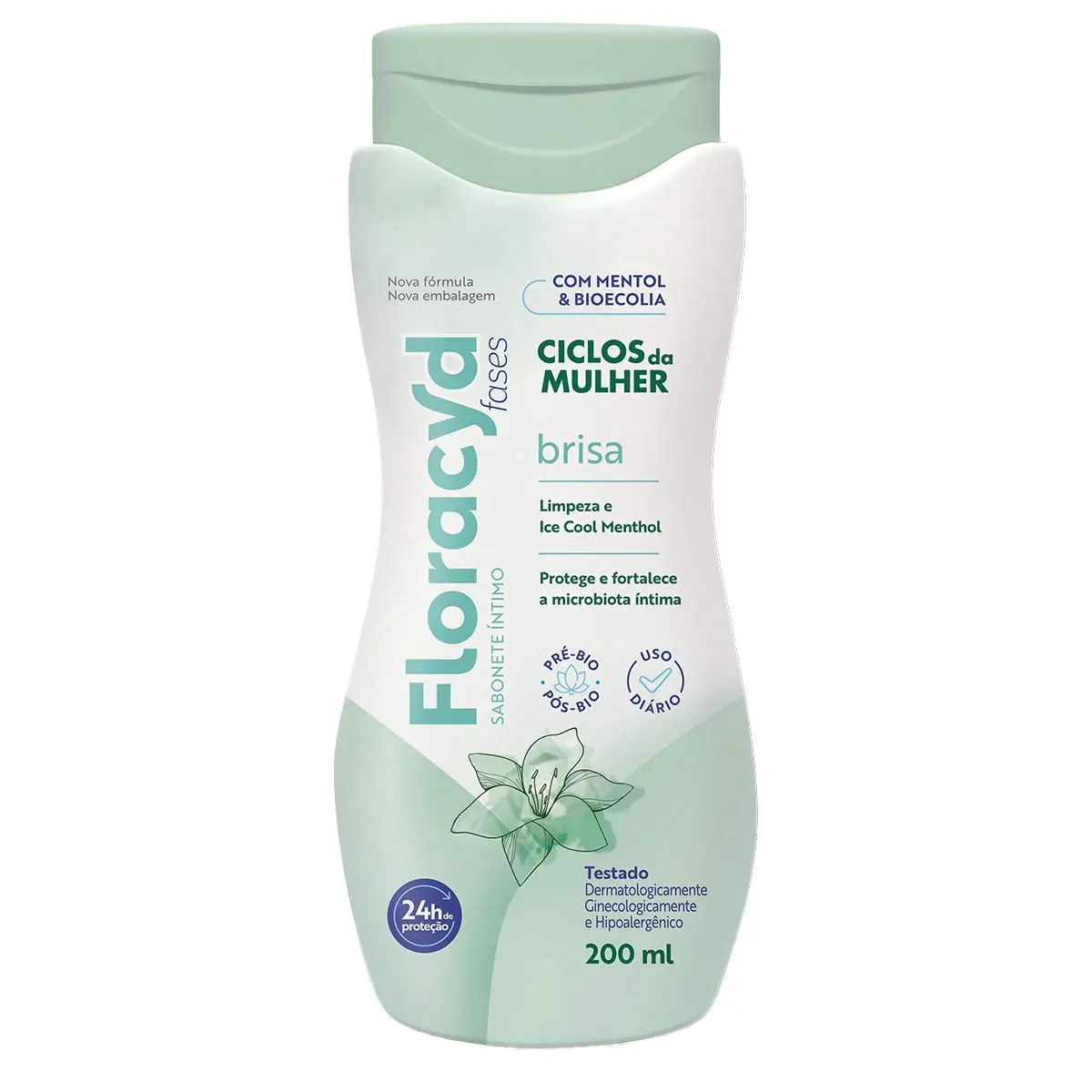Sabonete Líquido íntimo Brisa Floracyd Frasco 200ml