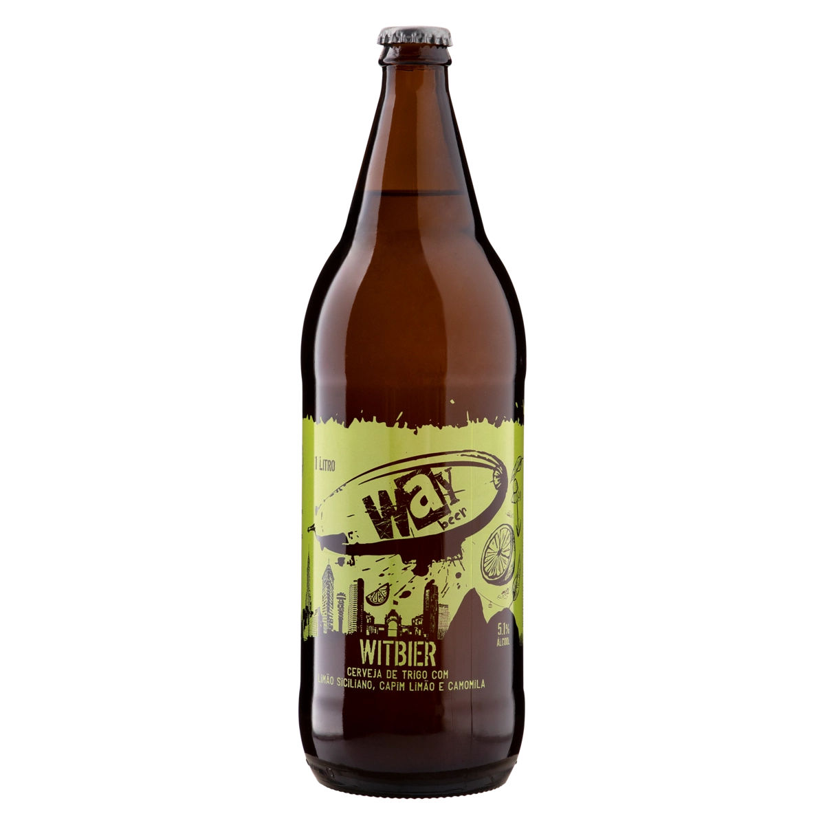 Cerveja Witbier Way Beer Garrafa 1l