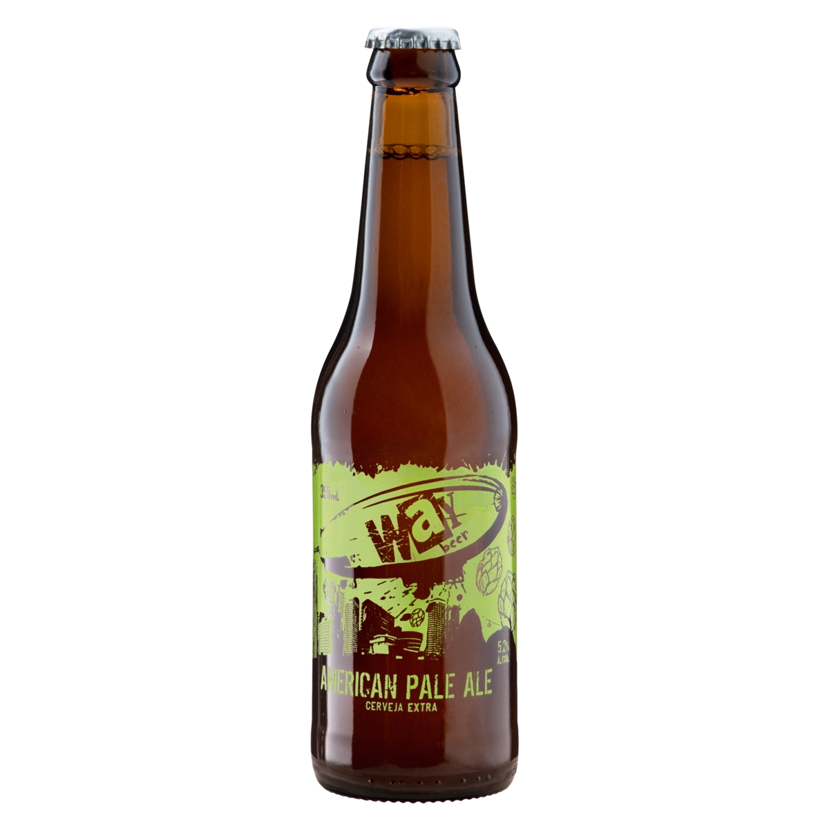 Cerveja American Pale Ale Way Beer Garrafa 355ml