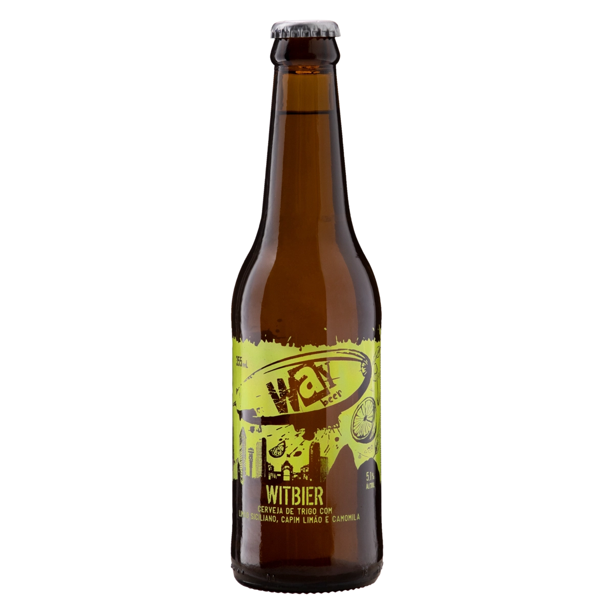 Cerveja Witbier Way Beer Garrafa 355ml