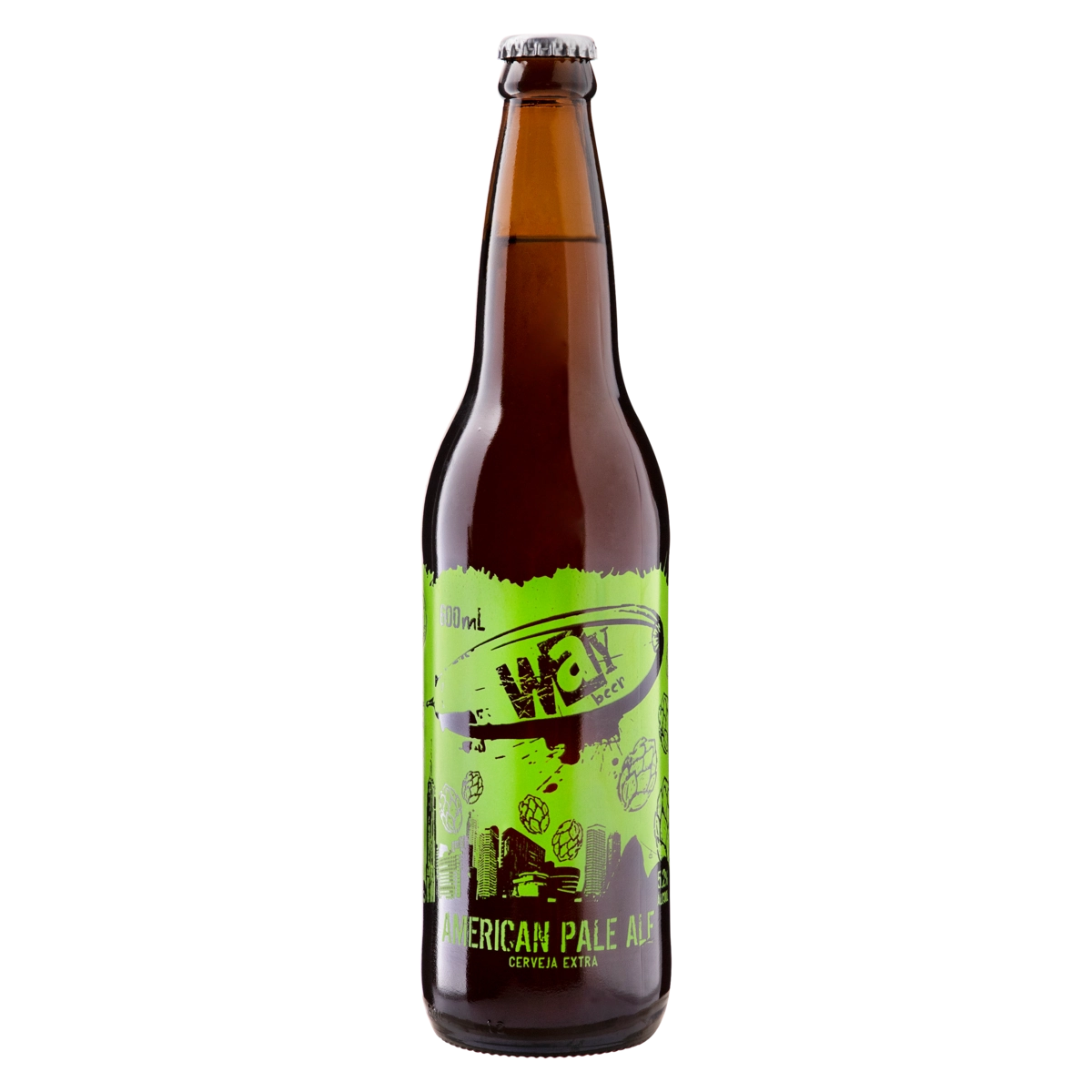 Cerveja American Pale Ale Way Beer Garrafa 600ml