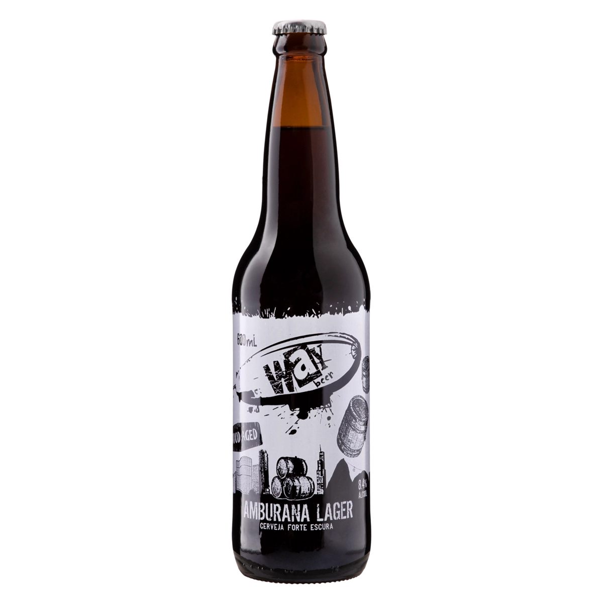 Cerveja Lager Amburana Way Beer Garrafa 600ml