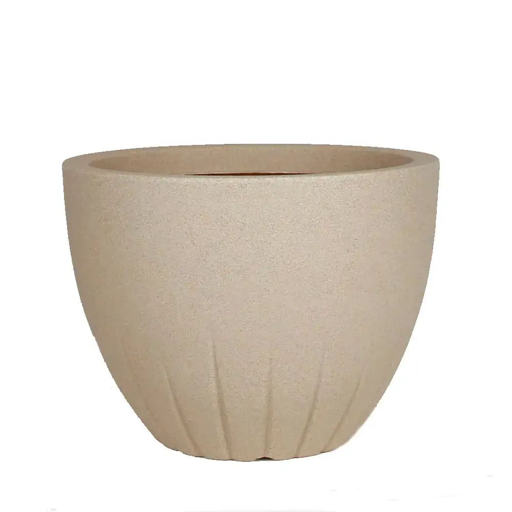 Vaso Bojudo Frisado Areia Bfp1 Ar