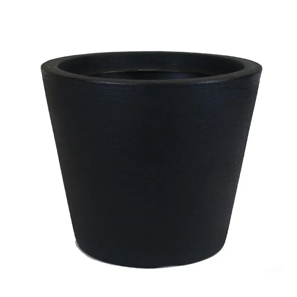 Cbp0 Pc Vaso Cone Baixo Riscatto Polietileno N0 Preto Carvao