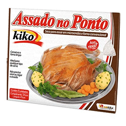 Saco Para Assados Royalpack Assim Assado 5 Unidades