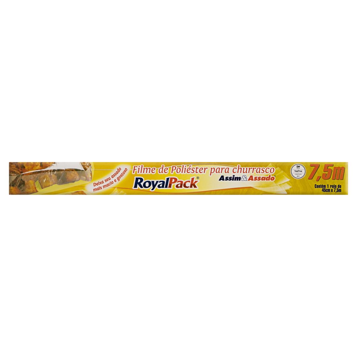 Filme Para Churrasco Royalpack Assim Assado 45cm X 7,5m