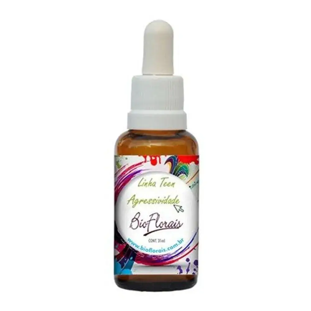 Linha Teen Agressividade 37ml Bio Florais