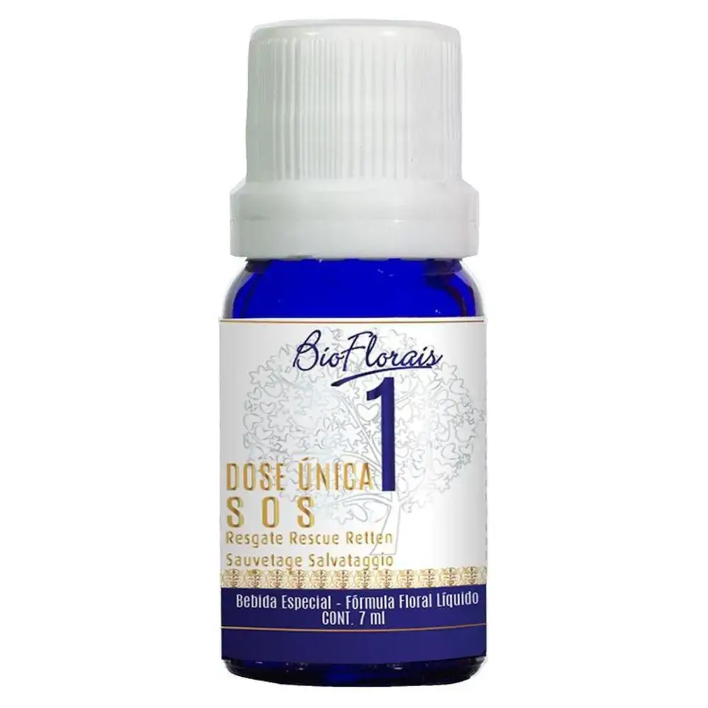 Dose Unica Rescue Sos 7 Ml Bio Florais