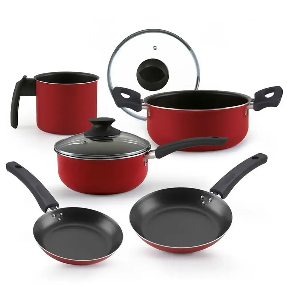 Conj Panelas Oliveira Color Red Spec 5un