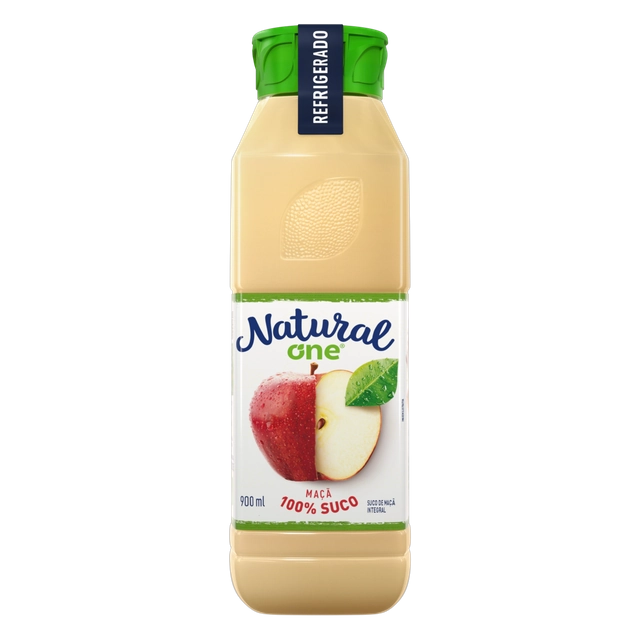 Suco Integral Maçã Natural One Refrigerado Garrafa 900ml