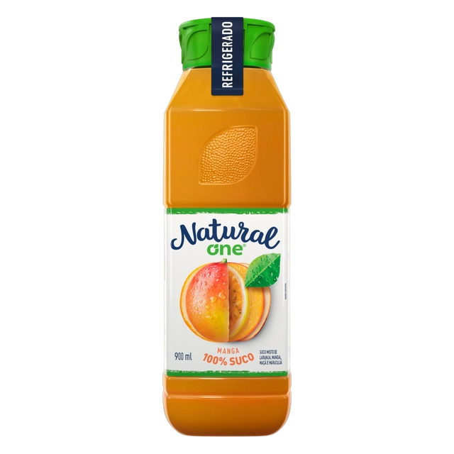 Suco Manga Natural One Refrigerado Garrafa 900ml