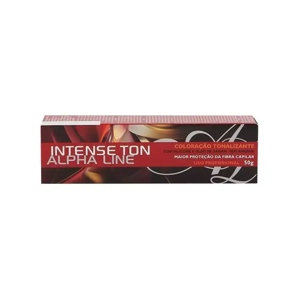 Tonalizante Intense 6.7 Louro Escuro Marrom Alpha Line