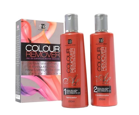 Kit Removedor Corretor Da Cor 500ml Alpha Line