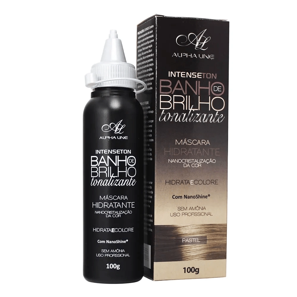 Alpha Line Intenseton Banho De Brilho 100g Pastel