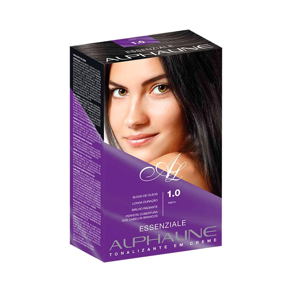Tonalizante Essenziale 10 Preto Alpha Line