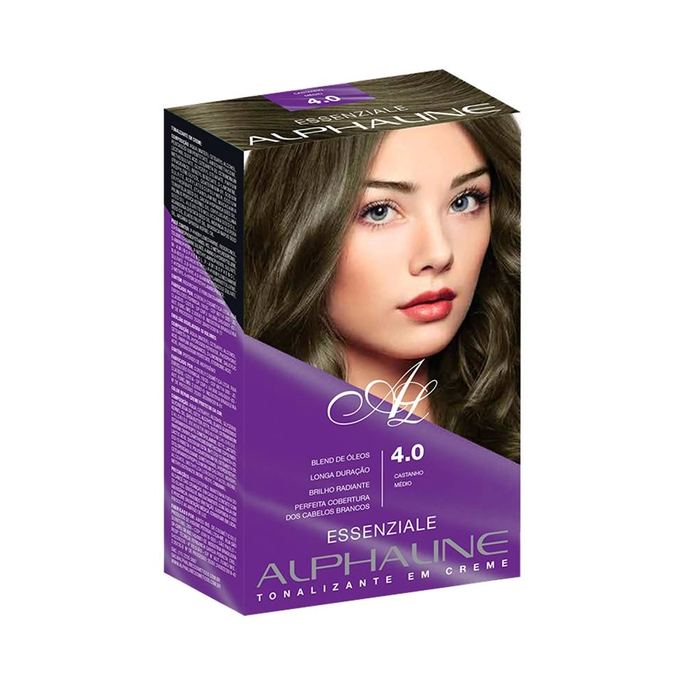 Tonalizante Essenziale 4.0 Castanho Médio Alpha Line
