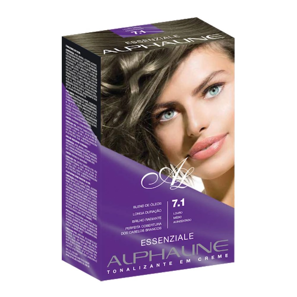 Tonalizante Essenziale 7.1 Louro Médio Acinzen Alpha Line
