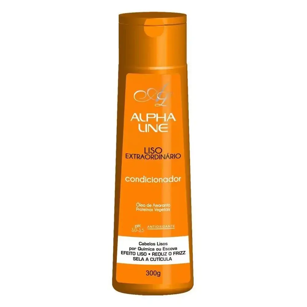 Condicionador Liso Extraordinário Alpha Line 300G